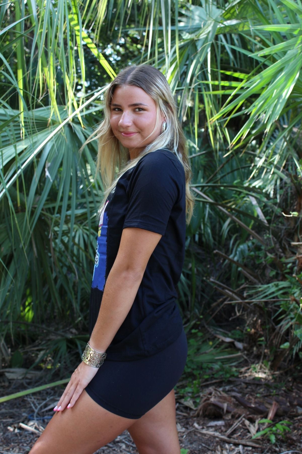 Pure cotton GNARLY T-Shirt: Perfect with leggings or jeans. Runs small, machine washable, and imported. Trendy and comfortable for everyday wear. Buy Now!