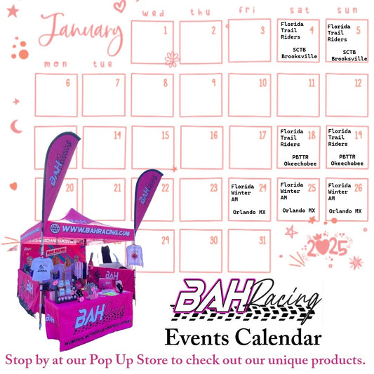 POP-UP STORE CALENDAR - January 2025