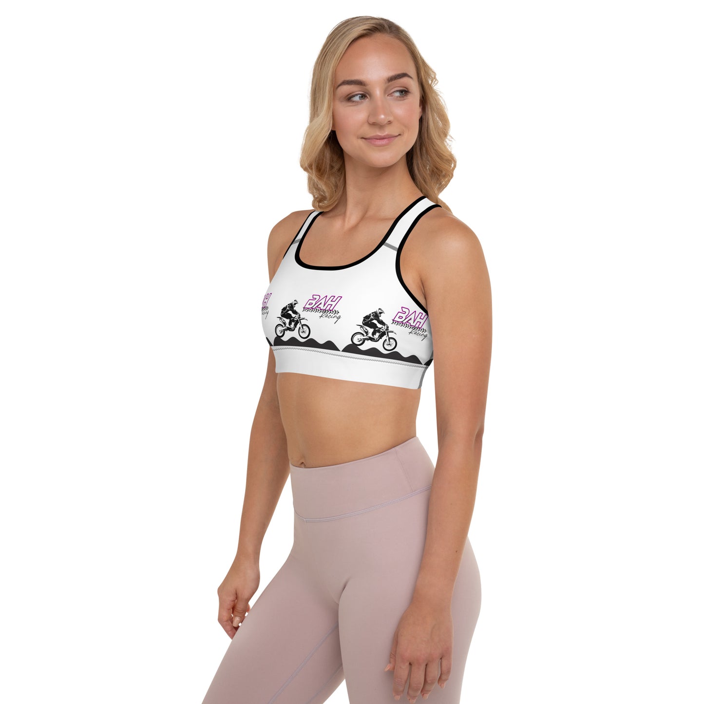 Moto Padded Sports Bra