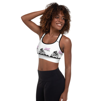 Moto Padded Sports Bra